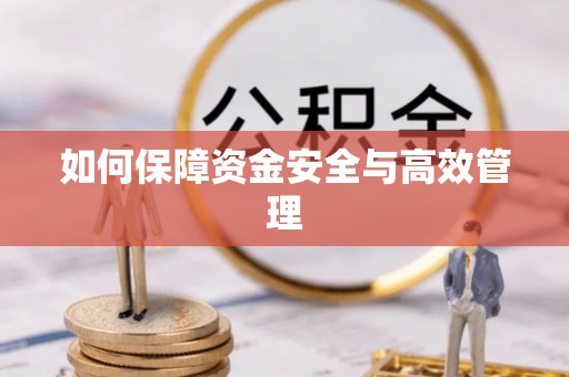 周至如何保障资金安全与高效管理