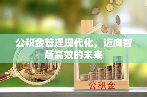 周至公积金管理现代化，迈向智慧高效的未来