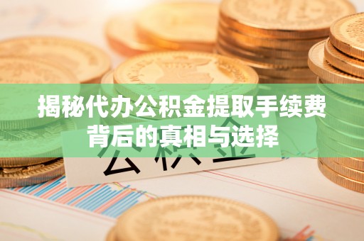 周至揭秘代办公积金提取手续费背后的真相与选择
