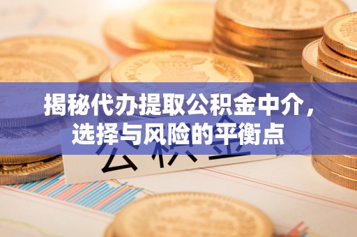 周至揭秘代办提取公积金中介，选择与风险的平衡点
