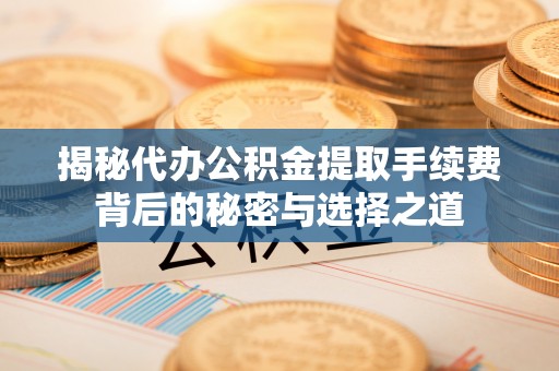 周至揭秘代办公积金提取手续费背后的秘密与选择之道
